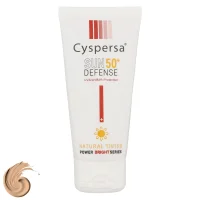 کرم ضدآفتاب رنگی سیسپرسا SPF50 مدل power bright NT |حجم 50 میلی‌لیتر